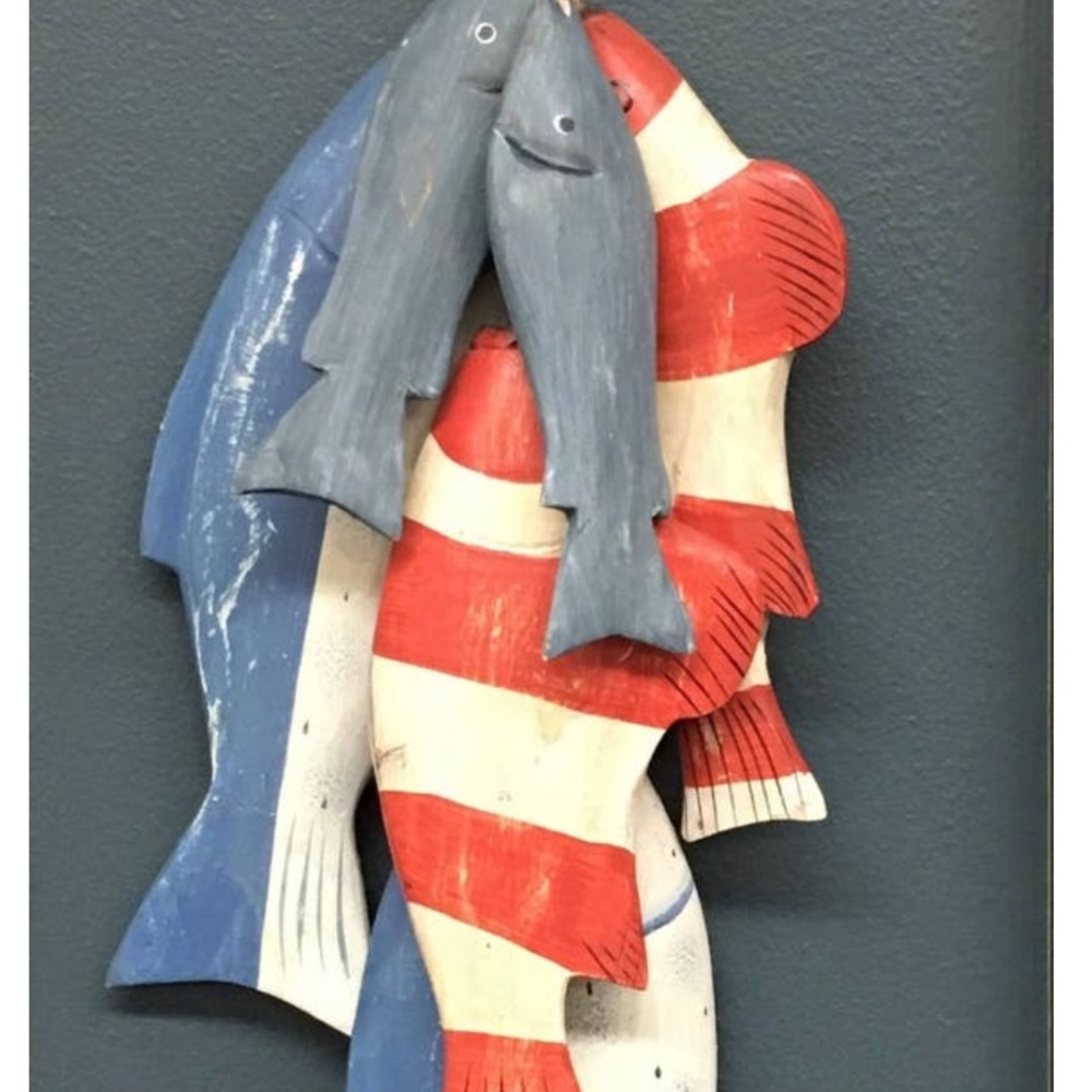 Decorative Hand-painted Collection of Fish